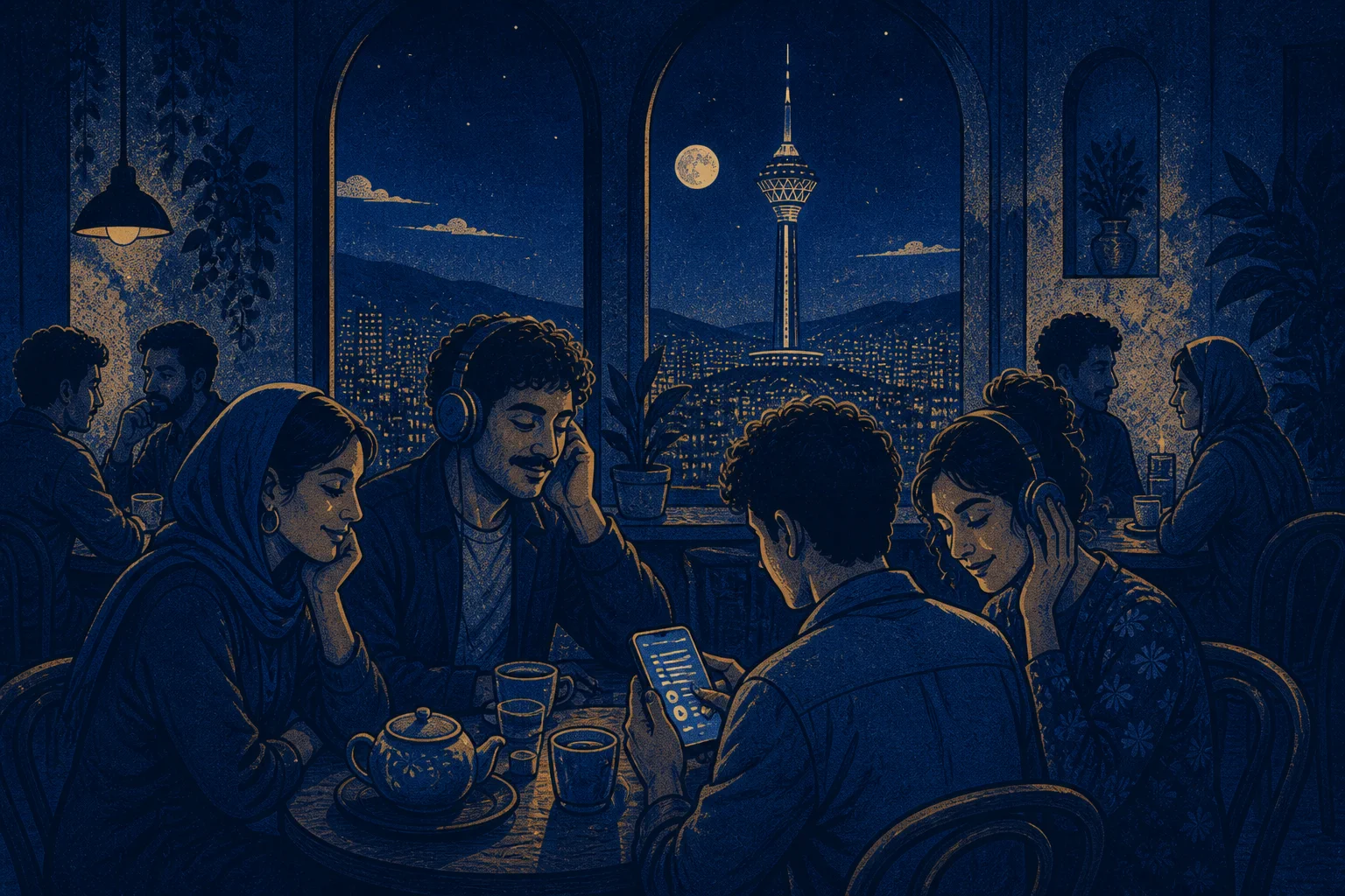 کافه و فضای عمومی